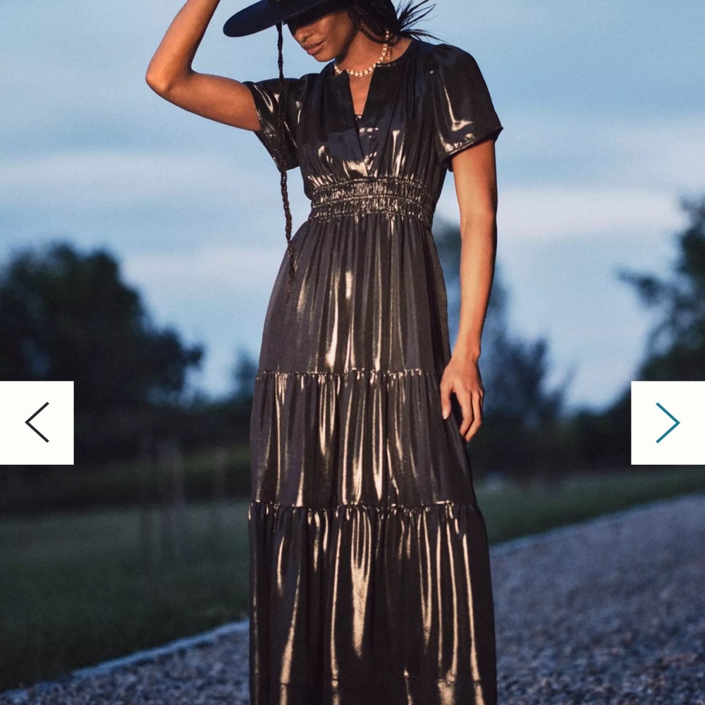 The Somerset Maxi Dress: Shine Edition